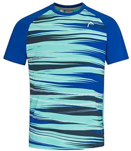 Head Racket Topspin T-shirt Met Korte Mouwen Blauw L Man