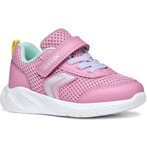 Geox - Sprintye - Sneakers - Roze - Kunstleer en Mesh
