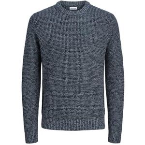 Jack & Jones - JJLINK - Gebreide Trui - Blauw Gemêleerd