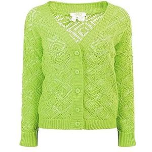 myMo Gebreid damesvest 12426980, lichtgroen, M, lichtgroen, M