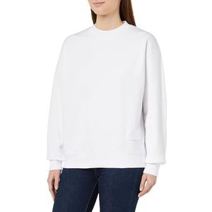 Replay Dames oversized sweatshirt, 001, wit, XXS