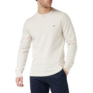 Tommy Hilfiger Heren 1985 trui zonder capuchon, beige (verweerd wit), XXL, Beige (verweerd wit), XXL