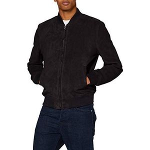 Schott Nyc Leren jas voor heren, Marine., 3XL