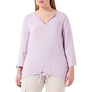 TOM TAILOR Dames Blouse met koorddetail 1030336, 28804 - Iris Flower, 38