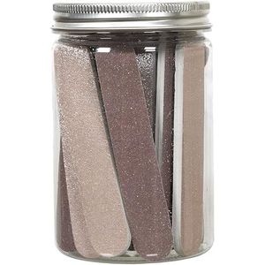 COSMETIC CLUB, SC0648, set van 20 nagelvijlen, perfect voor alle soorten nagels, compact en praktisch formaat, precisie en weerstand voor onberispelijke nagels