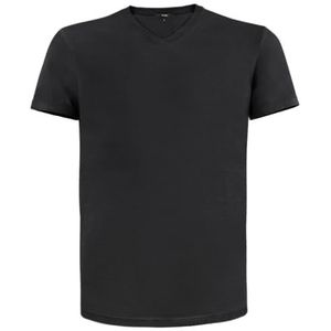 Womo Underwear Casual T-shirt MC V-hals zwart, zwart., S/XXL