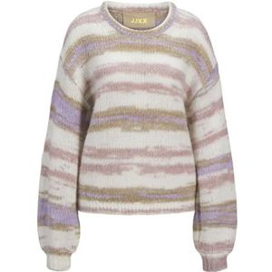 JJXX - JXAMELIA - Trui - Crème - Kaki - Lavendel - Oudroze
