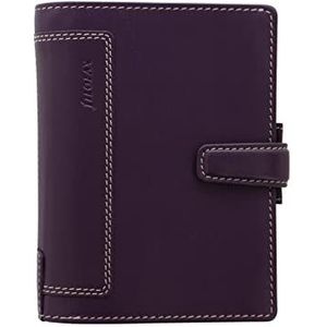 Filofax Holborn Pocket Purple Purple Agenda Organizer leer A7 025602
