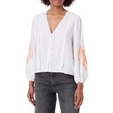 Desigual - Hoja - Blouse - Multicolor - Katoen