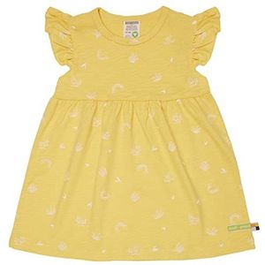 loud + proud Slub Jersey, GOTS gecertificeerde kinderjurk, goud, 110/116, goud, 110/116 cm
