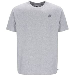 Russell S/S Crewneck T-shirt, New Grey Marl, XL