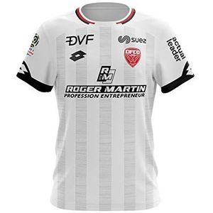 Dijon voetbal club uitshirt Junior DFCO 2019/2020 voetbal jongens, wit, FR (maat fabrikant: XXS)