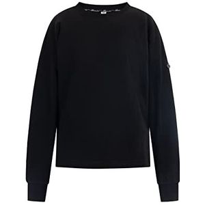 DreiMaster Vintage Oversized sweatshirt voor dames, zwart, L grote maten