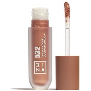 3INA - The 24H Color Liquid Eyeshadow 532 - Goudbruin - Vloeibare Oogschaduw - 24 Uur Waterdicht