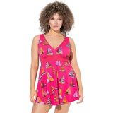 Ulla Popken - Badpakjurk - Lichtblauw - Soft Cup - Triangel