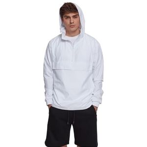 Urban Classics Windbreaker Basic Pull-Over Jacket, voor heren, lichtgewicht streetwear slipjas, overtrekjas voor lente en herfst