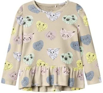 Pokemon - Top - Lange Mouwen - All-over Print