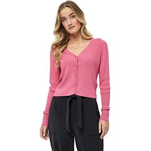 Desires Dames Geisha Rib Roze UK | Herfst Vest | Maat XL, Chateau Rose, Kasteel Rose, XL