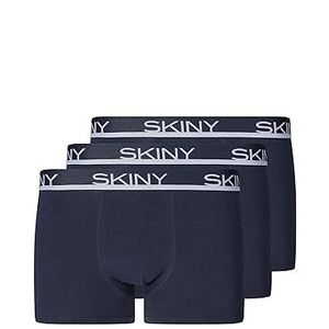Skiny Boxershorts voor heren, verpakking van 3 stuks, Crown Blue., S