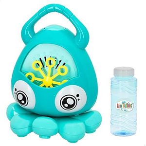 COLORBABY 49518 inktvis-zeepbellen, CB Toys, elektronische zeepbellen voor kinderen, aanbevolen vanaf 3 jaar, outdoorspeelgoed, blaasmachine, kindercadeaus