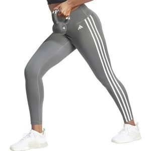 adidas Dames Train Essentials 3 strepen hoog getailleerde 7/8 strakke legging, L