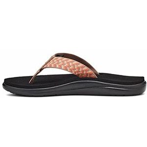 Teva Voya Flip Flipflop voor dames, Paint Tracks Caribou, 41 EU