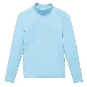 TOM TAILOR T-shirt met lange mouwen voor meisjes, 33959 - Charmant Blauw, 164 cm