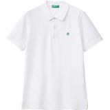 United Colors of Benetton Poloshirt M/M, Wit, XS