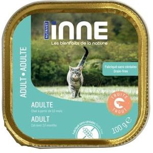 Nutrivet - Inne kat – terrine – volwassenen – forel 100 g x 16
