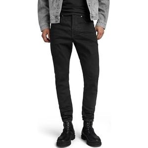 G-STAR RAW D-STAQ 3D Slim Jeans voor heren, zwart (Pitch Black B964-A810), 38W x 30L