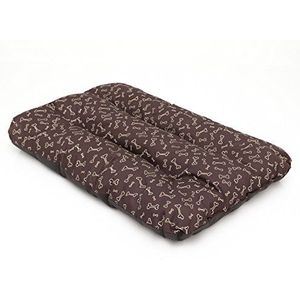 Hobbydog R2 ECPCBK3 Dog Mattress Eco Prestige R2 100X70 cm Brown met bones, L, Brown, 1.4 kg