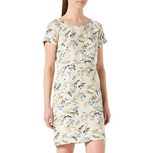 Part Two Indreaspw Dames-silhouet, Blue Leaf Bouquet Print, 34