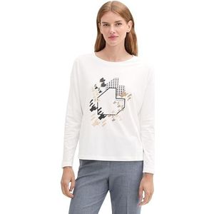 Whisper White - Longsleeve - Zonder Capuchon - Met Frontprint