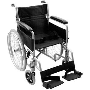 NRS Healthcare N43723 Transit-Lite Rolstoel - Zelfrijdend - Grijs (Komt in aanmerking voor btw-aftrek in het Verenigd Koninkrijk)