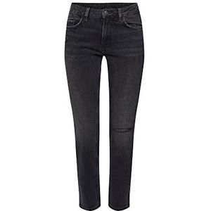 edc by ESPRIT Dames Jeans, 911/Black Dark Wash, 32W x 30L