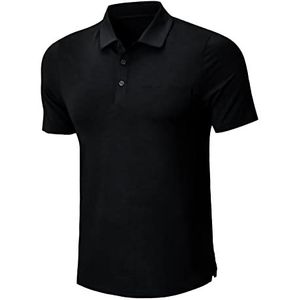 MEETWEE Polo Shirt Mannen Golf Korte Mouw T Shirt Mannen, UV Bescherming Shirt Tennis Korte Mouw Met Borstzak Sneldrogende Ademende Sport Outdoor