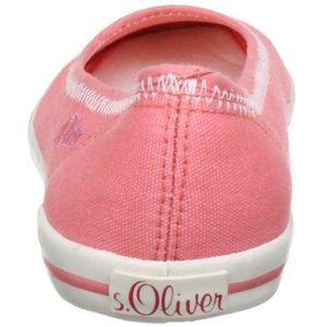 s.Oliver Casual ballerina's voor dames, Oranje Koraal Oranje 563, 36 EU