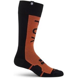 Fox 360 Sokken voor volwassenen, uniseks, fluorescerend oranje divider, L