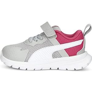 PUMA Evolve Run Mesh Ac+ Inf Sneakers voor baby's, uniseks, Cool Light Gray PUMA White Glowing Pink, 20 EU