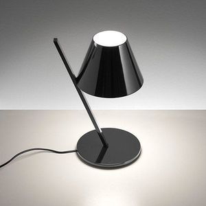 Artemide La Petite tafellamp, aluminium, zwart, 25 x 19,4 x 37 cm