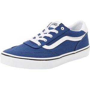 Vans Brooklyn LS Sneaker, True Navy, 2.5 UK Kind, Echte marine, 2.5 UK Child