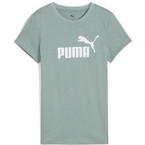 PUMA - ESS NO. 1 LOGO T-shirt - Green Moon Heather - Katoen