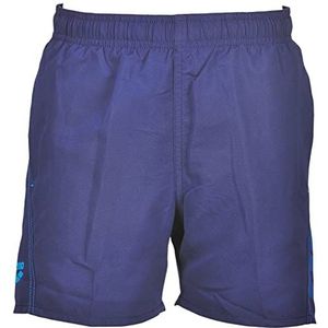 ARENA Fundamentals Logo JR Boxer R Swim Trunks, Navy-Turquoise, 14-15 Jongens, Navy-turquoise, 14-15 Jaar