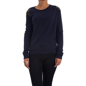 Tommy Jeans Dames Kacey sweatshirt met lange mouwen, blauw (Peacoat-pt 409), S