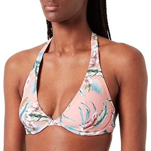 ESPRIT Malibu Beach RCS High Apex Bikini voor dames, Salmon 3, 36 / C