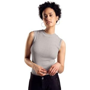 STREET ONE glitter top, Smooth Sand Beige, 46