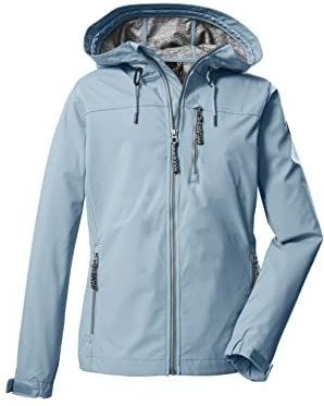 G.I.G.A. DX Gs 97 Wmn - Softshelljas - Lichtblauw - Met Capuchon