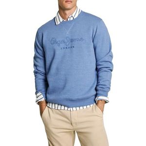 Pepe Jeans - PM582719 - Sweatshirt - Grijs - Katoen - Duurzaam Katoen