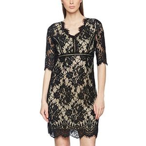 Cream Adriana Lace Dress Partyjurk voor dames