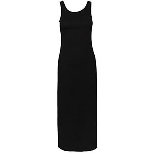 PCLUNA SL Maxi Dress SA BC, zwart, S